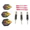Professional Tungsten Steel Tip Dart Set Competition Darts With Steel Shafts Flights 5