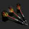 Professional Tungsten Steel Tip Dart Set Competition Darts With Steel Shafts Flights 3