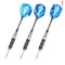 Professional Tungsten Steel Tip Dart Set Competition Darts With Steel Shafts Flights 6
