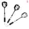 Professional Tungsten Steel Tip Dart Set Competition Darts With Steel Shafts Flights 10