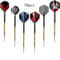 Professional Steel Tip Dart Set 14g Copper Plated Metal Darts For Dartboard Play 1