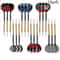 Professional Steel Tip Dart Set 14g Copper Plated Metal Darts For Dartboard Play 2
