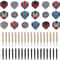 Professional Steel Tip Dart Set 14g Copper Plated Metal Darts For Dartboard Play 3