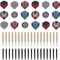 Professional Steel Tip Dart Set 14g Copper Plated Metal Darts For Dartboard Play 3