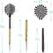 Professional Steel Tip Dart Set 14g Copper Plated Metal Darts For Dartboard Play 4