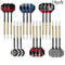 Professional Steel Tip Dart Set 14g Copper Plated Metal Darts For Dartboard Play 6