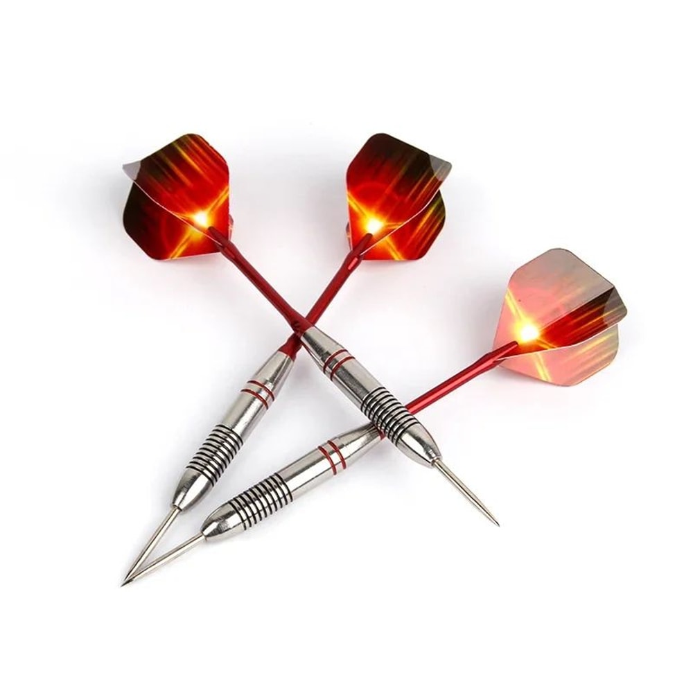 Professional Steel Tip Dart Set High Precision Darts With Aluminum Shafts Flights 1