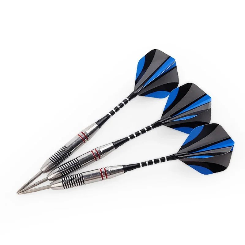 Professional Steel Tip Dart Set High Precision Darts With Aluminum Shafts Flights 8