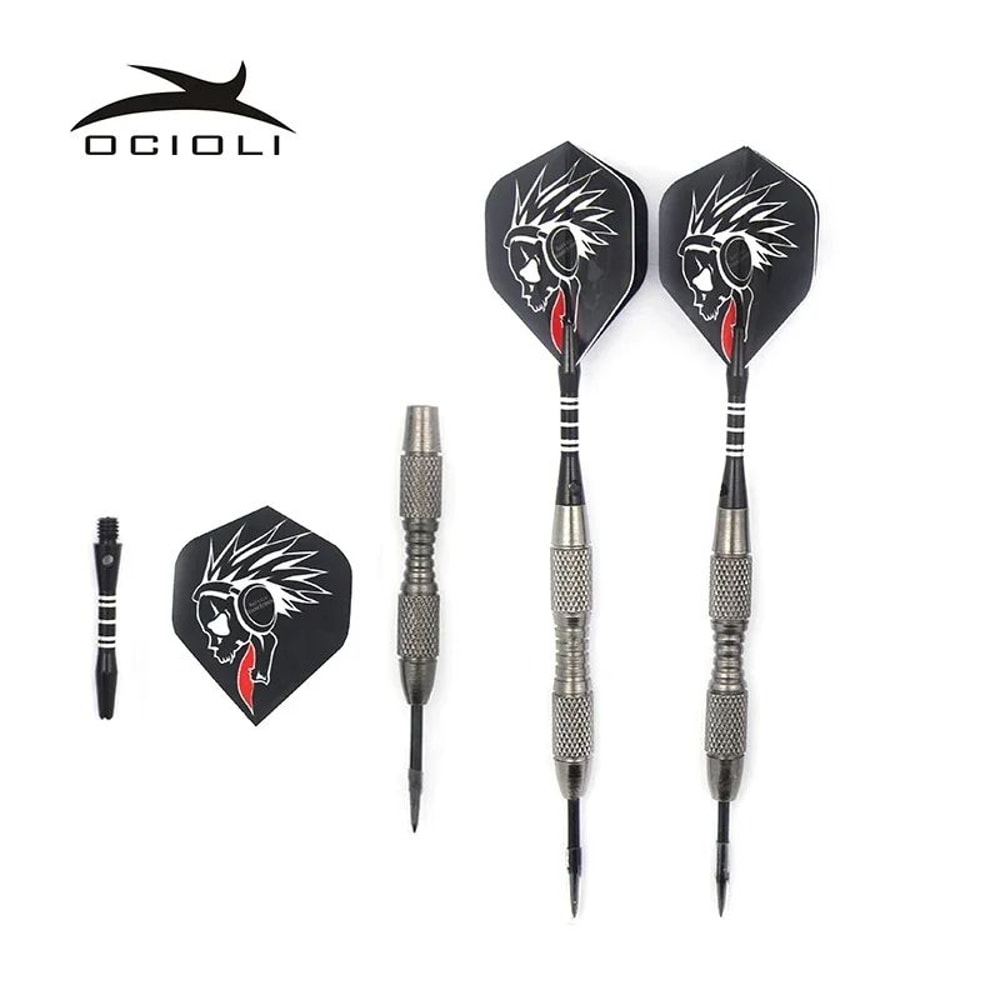 Professional Steel Tip Dart Set High Precision Darts With Aluminum Shafts Flights 12
