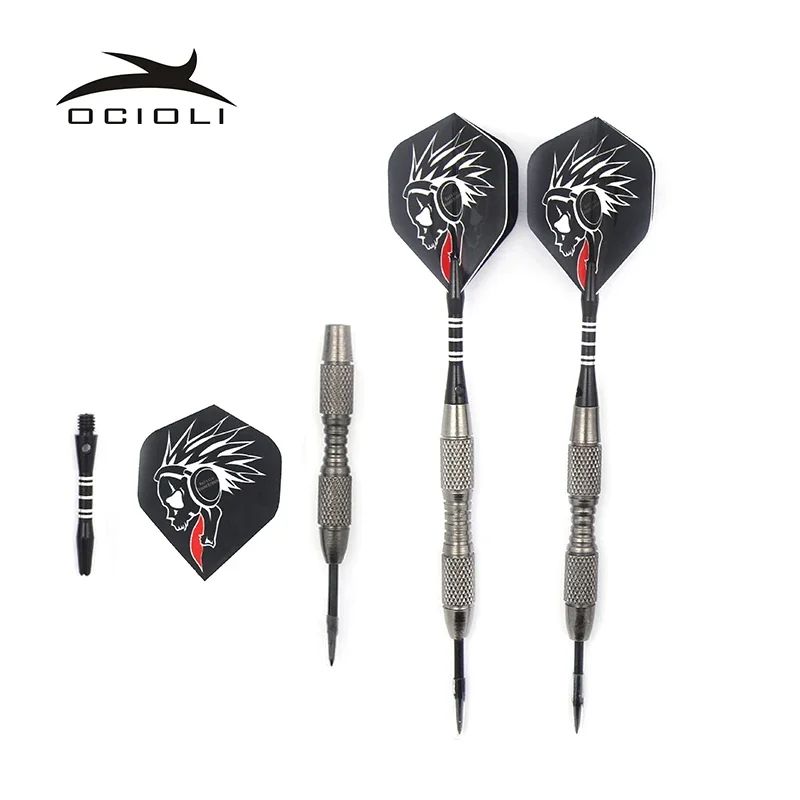 Professional Steel Tip Dart Set High Precision Darts With Aluminum Shafts Flights 12