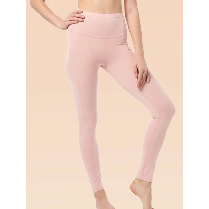 Womens HighWaisted Cotton Thermal Leggings Warm Autumn Winter Inner Wear Trousers Stretch Knit Ank 5