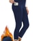 Womens Winter Thermal Leggings With Pockets High Waisted Fleece Lined Tummy Control Warm Workout R 8