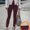 Plus Size Super Soft Fleece Lined Thermal Leggings High Waisted Stretch Warm Yoga Running Workout 4