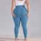 Plus Size High Waisted Yoga Capri Leggings With Pockets Hip Lift Athletic Workout Sports Pants For 2