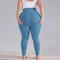 Plus Size High Waisted Yoga Capri Leggings With Pockets Hip Lift Athletic Workout Sports Pants For 2