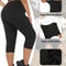 Plus Size High Waisted Yoga Capri Leggings For Women Super Soft Tummy Control No See Through Worko 1
