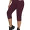 Plus Size High Waisted Yoga Capri Leggings For Women Super Soft Tummy Control No See Through Worko 7