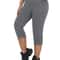 Plus Size High Waisted Yoga Capri Leggings For Women Super Soft Tummy Control No See Through Worko 10
