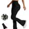 Plus Size Womens Super Soft High Waisted Flare Leggings Tummy Control Bootcut Yoga Running Pants 1