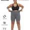 Plus Size Super Soft Biker Shorts For Women High Stretch No SeeThrough Yoga Running Athletic Shor 3