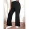 Plus Size 1XL5XL Womens Casual Drawstring Pants Slim Fit Solid Color Commuter Trousers 1