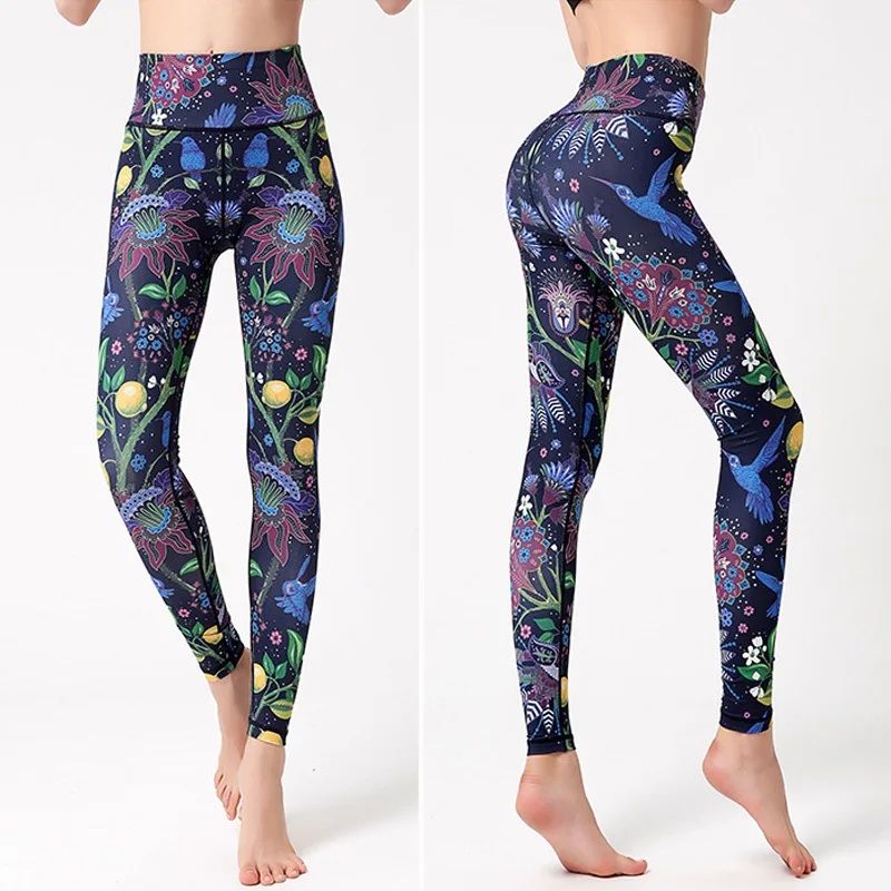 Cloud Hide Womens HighWaist 4Way Stretch Yoga Leggings NonSeeThrough Fitness Running Pants 3