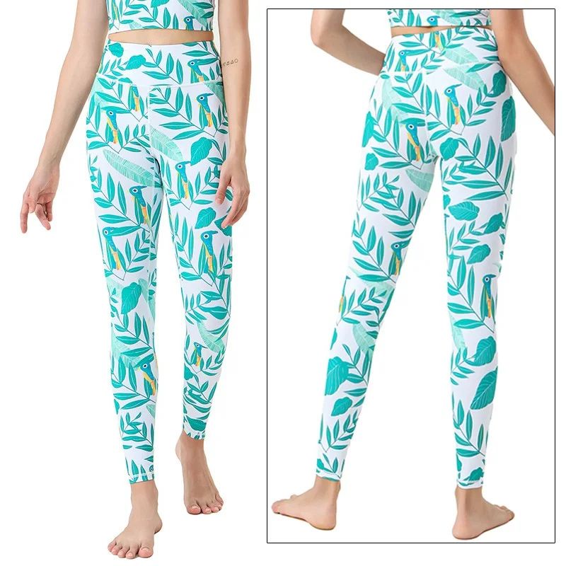 Cloud Hide Womens HighWaist 4Way Stretch Yoga Leggings NonSeeThrough Fitness Running Pants 13