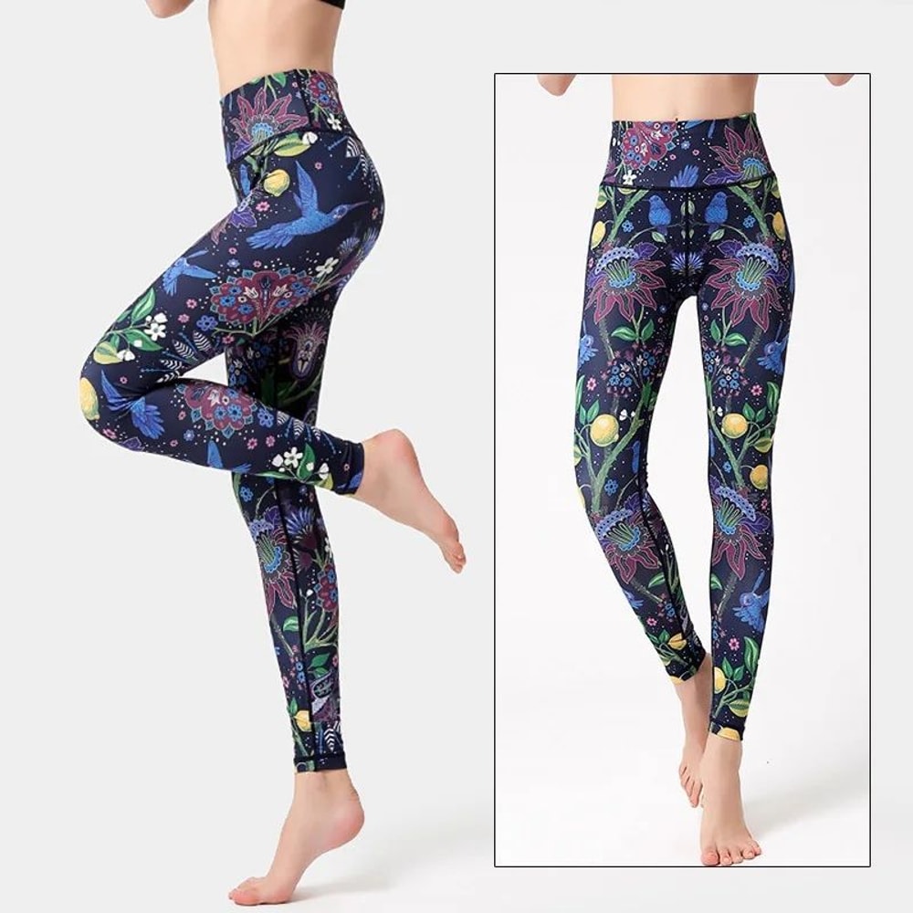Cloud Hide Womens HighWaist 4Way Stretch Yoga Leggings NonSeeThrough Fitness Running Pants 20