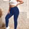 Womens Plus Size HighWaist Black Stretch Leggings Slim Fit AnkleLength Casual Sport Pants 2