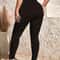 Womens Plus Size HighWaist Black Stretch Leggings Slim Fit AnkleLength Casual Sport Pants 5