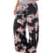 Womens Plus Size Floral Wide Leg Yoga Pants Loose Fit Drawstring Casual Lounge Trousers 6