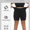 Womens Plus Size HighWaist Biker Shorts With Pockets Tummy Control Stretch Workout Yoga Shorts 1