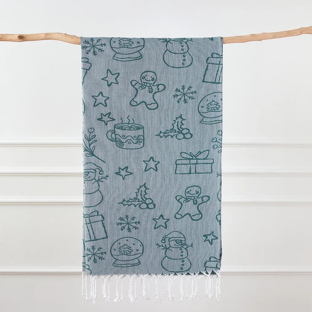 Turkish Cotton Cherry Bow Beach Towel QuickDry Fringed Bath Sauna Towel For Kids Family 6