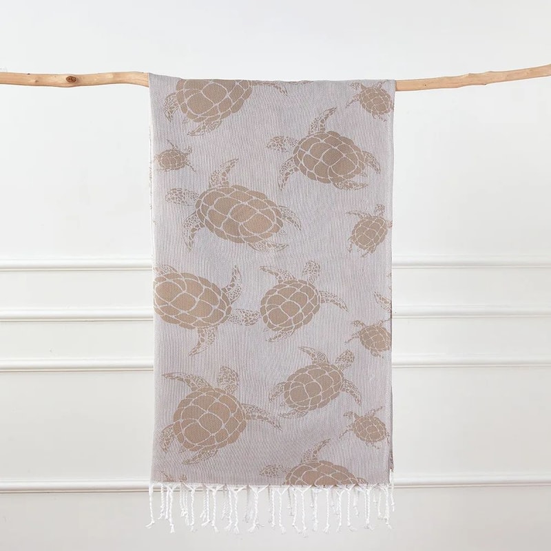 Turkish Cotton Cherry Bow Beach Towel QuickDry Fringed Bath Sauna Towel For Kids Family 12