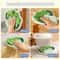 WOOW Cartoon Vegetable Hand Towel Coral Velvet Absorbent Hanging Kitchen Bathroom Wipe Cloth 2
