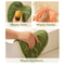 LeafShaped Coral Velvet Hand Towels Absorbent Hanging Kitchen Bathroom Decorative Cloth 2