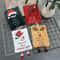 Christmas Cartoon Hanging Hand Towel Thick Coral Fleece Absorbent Kitchen Bathroom Cloth 1