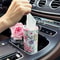 2pcs Floral Car Tissue Holder Set Creative Printed Hanging Tissue Barrel For Auto Interior 3