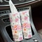 2pcs Floral Car Tissue Holder Set Creative Printed Hanging Tissue Barrel For Auto Interior 4