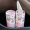2pcs Floral Car Tissue Holder Set Creative Printed Hanging Tissue Barrel For Auto Interior 5