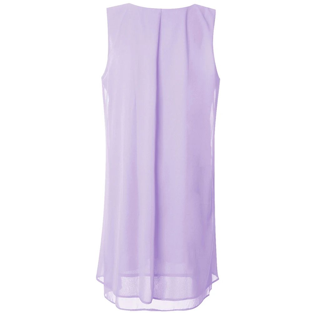 Yihddy Womens 2Piece Chiffon Dress Set Elegant Long Sleeve Cardigan KneeLength Party Dress Plus S 3