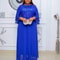 Chamliforve Plus Size African Dashiki Ankara Lace Maxi Dress Elegant Wedding Party Gown 9