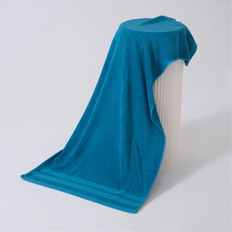 Luxury LongStaple Cotton Bath Towel Ultra Soft Thick Absorbent Large Bathroom Towel 4