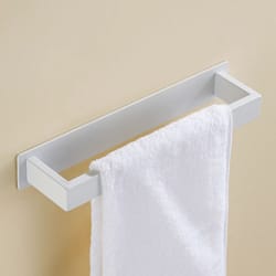 self-adhesive stainless steel towel rack – no drill wall-mount bathroom & kitchen towel holder