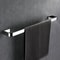 Luxury Brass Chrome Towel Bar WallMount Single Bathroom Towel Holder 0