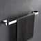 Luxury Brass Chrome Towel Bar WallMount Single Bathroom Towel Holder 9