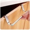OvertheDoor Stainless Steel Towel Rack Hanging Cabinet Door Towel Holder Organizer 5