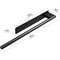 NoDrill Stainless Steel Double Adhesive Towel Rack Wall Mounted 154 In Bathroom Kitchen Towel Bar 6