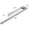 NoDrill Stainless Steel Double Adhesive Towel Rack Wall Mounted 154 In Bathroom Kitchen Towel Bar 8