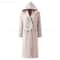 Couple Hooded Waffle Cotton Bathrobe Kimono Lounge Sleepwear Robe Set 1